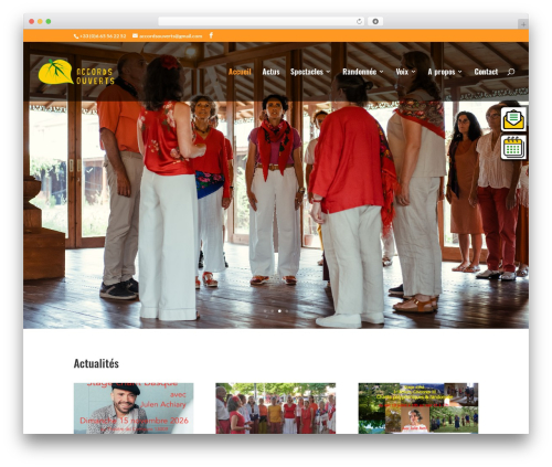 Divi WordPress theme - accordsouverts.fr