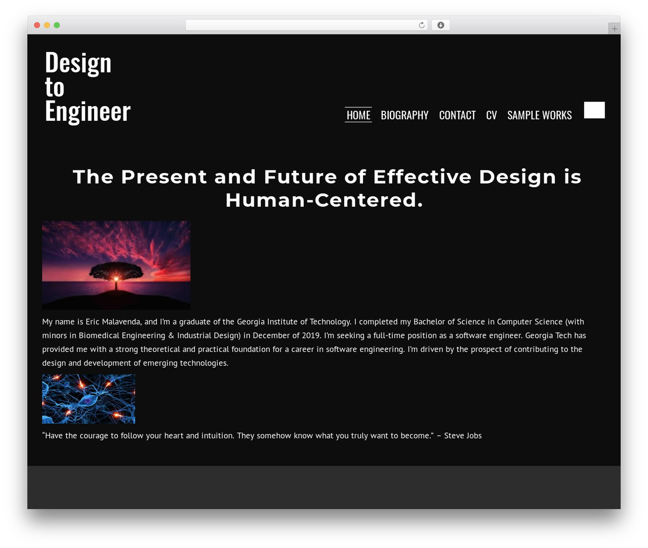 NullPoint theme WordPress - designtoengineer.com