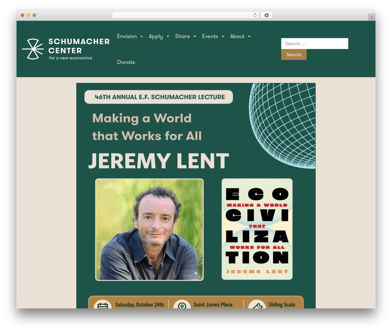 Schumacher Center for New Economics WP theme - centerforneweconomics.org Schumacher Center for New Economics WP theme - centerforneweconomics.org