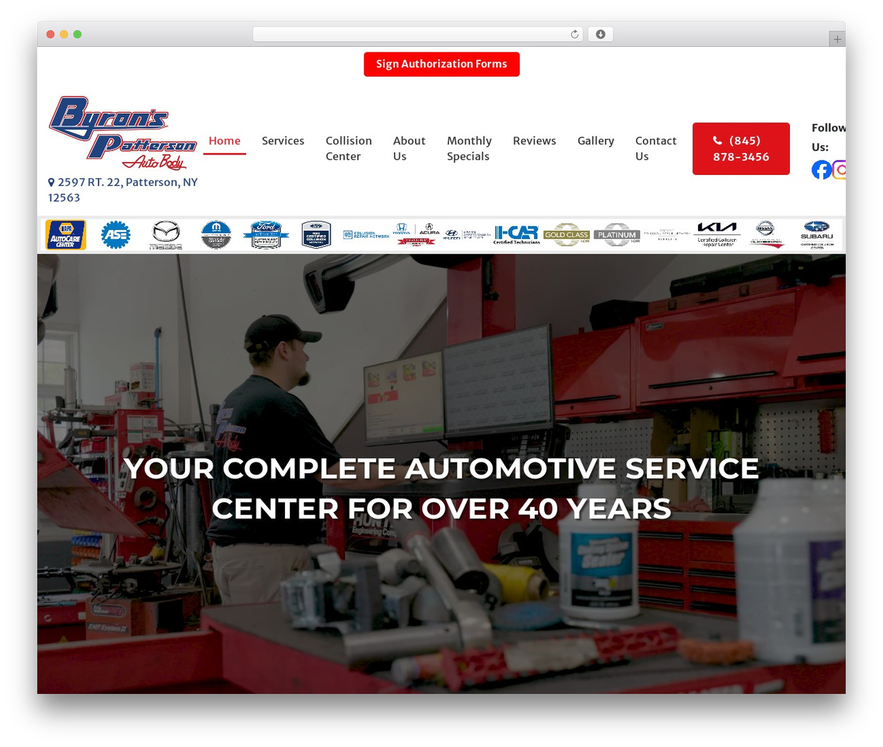 Theme WordPress S2F Theme - pattersonautobody.com Theme WordPress S2F Theme - pattersonautobody.com