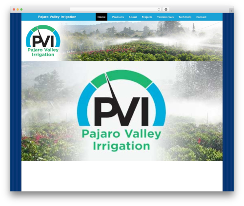 Divi theme WordPress - pvirrigation.com