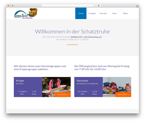 Page builder WordPress plugin - kita-schatztruhe.com