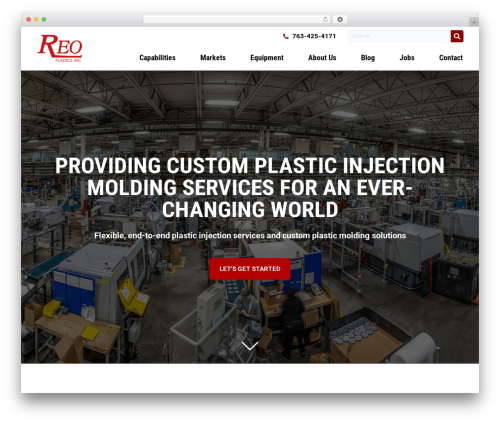 First Scribe Theme top WordPress theme - reoplastics.com