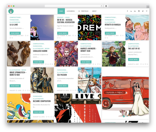 Flow WordPress ecommerce theme - arteinscatola.it