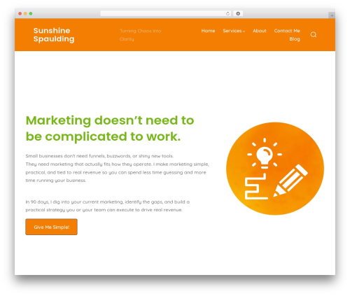 Lemmony companion WordPress plugin - sunshinespaulding.com