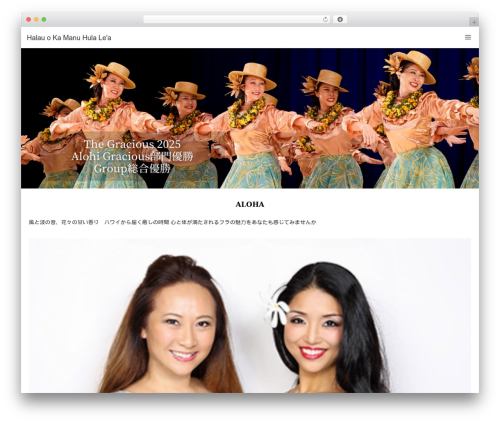 LUXE WordPress theme - kamanuhulalea.com