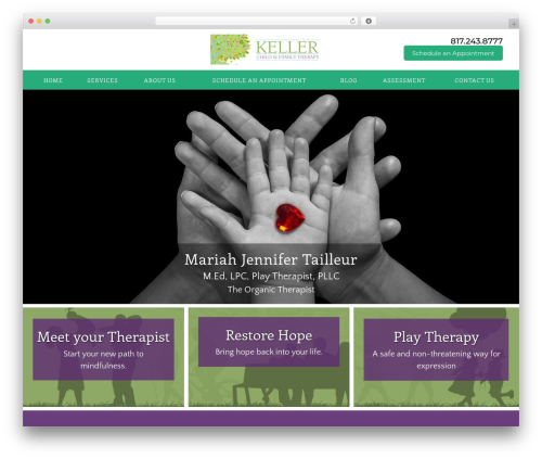 Easy testimonials pro WordPress plugin - kellerchildandfamilytherapy.com