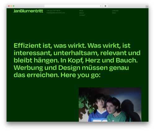 ThemeRain Core (themerain-core) free WordPress plugin - janblumentritt.com