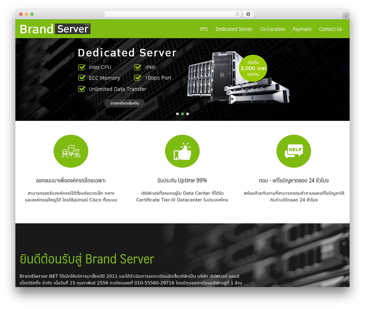 WordPress theme Fruit - brandserver.net