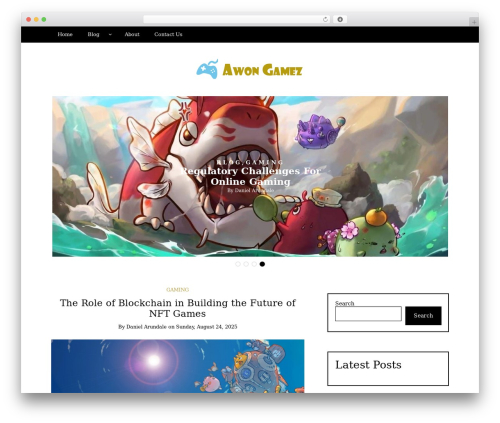 WP theme Writee - awongamez.com WP theme Writee - awongamez.com