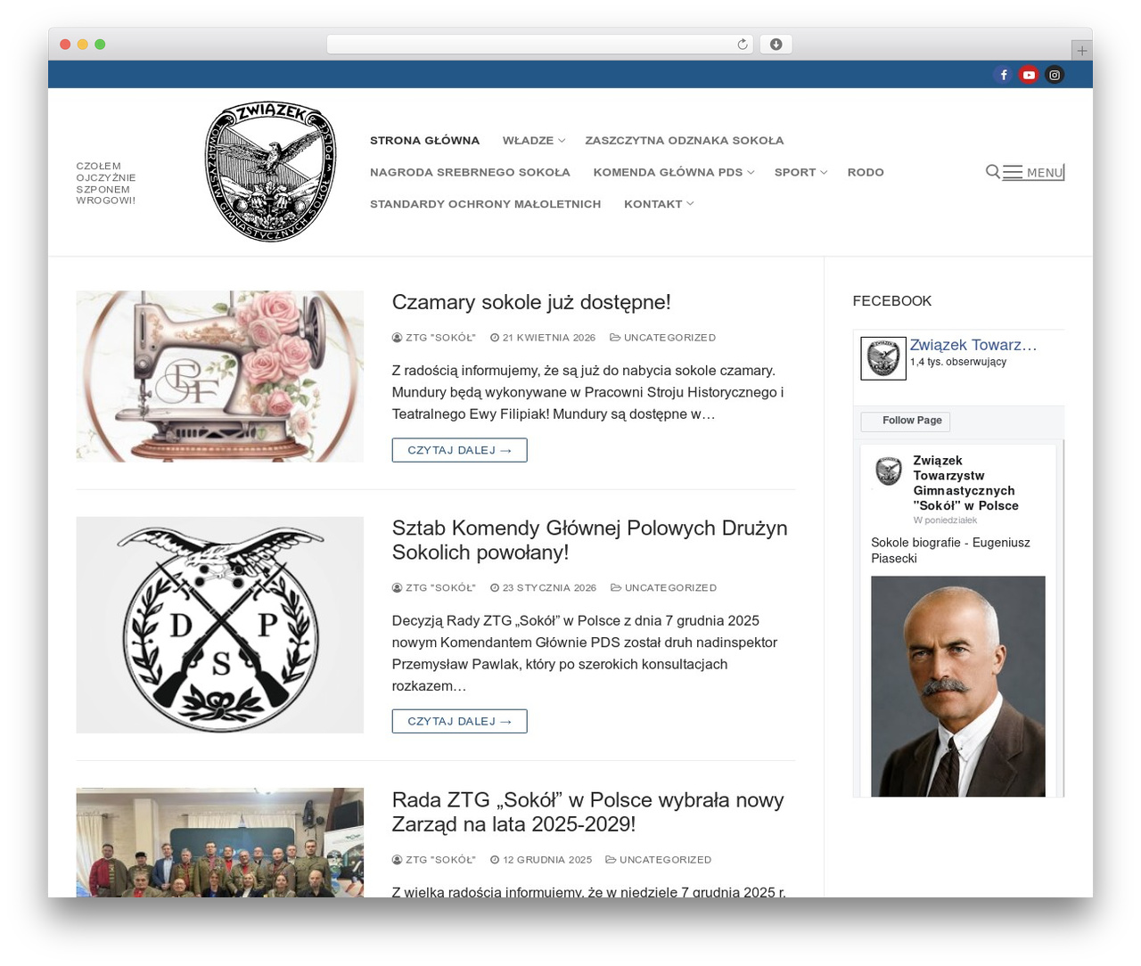 Customify WordPress theme - ztgsokol.org