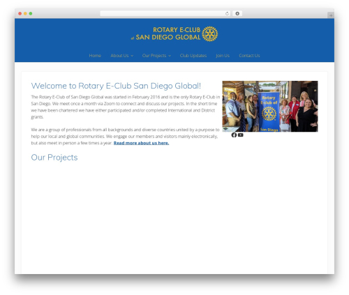 Genesis WordPress theme - recsdg.org