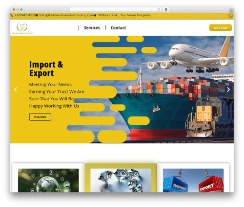 Animated floating chat button WordPress plugin - goldendiamondholding.com
