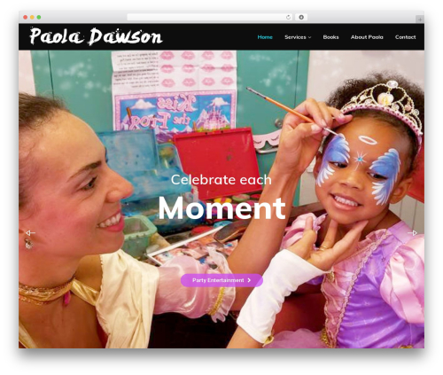Magic theme WordPress - paoladawson.com