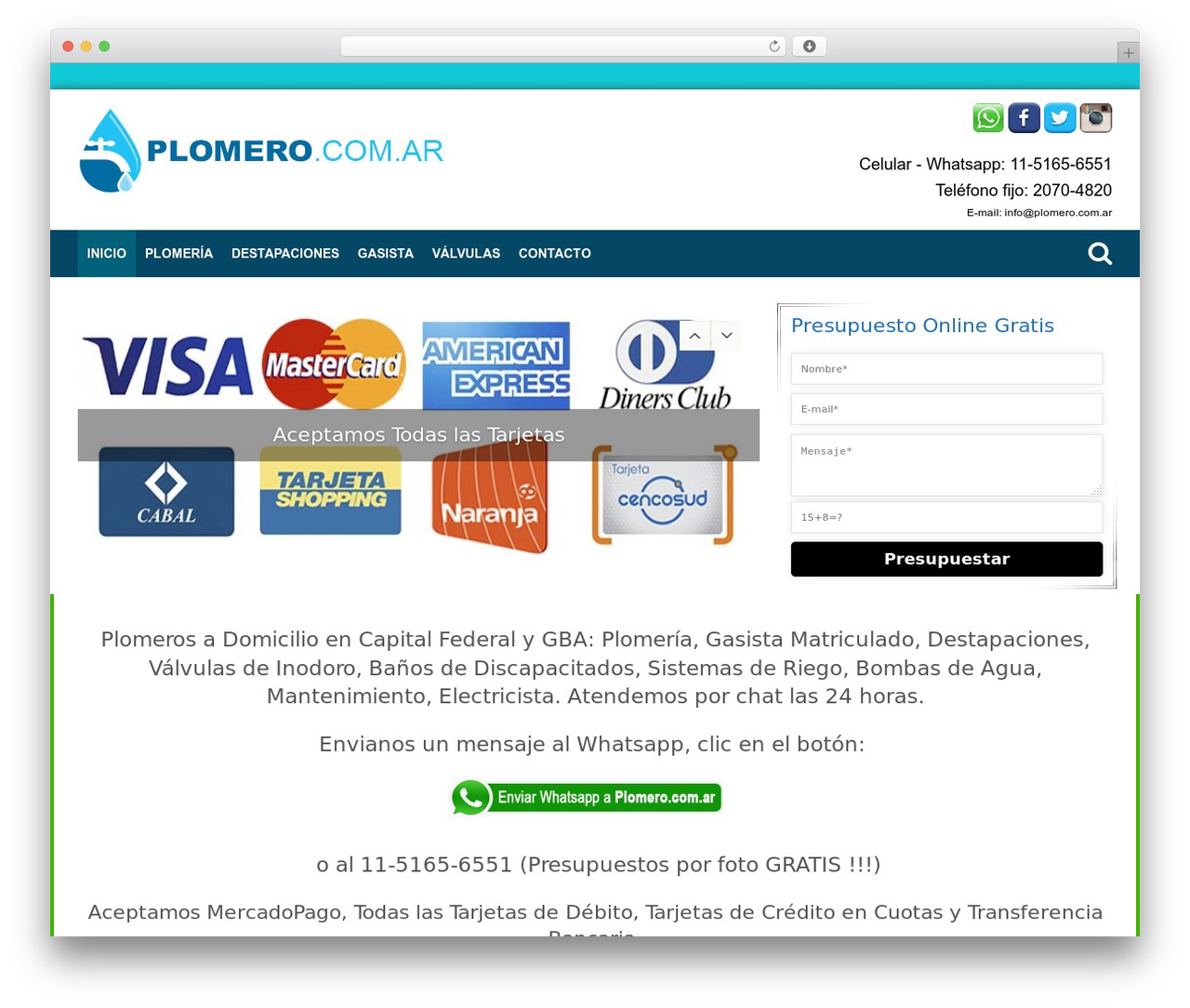 ManiaFramework theme WordPress - plomero.com.ar ManiaFramework theme WordPress - plomero.com.ar