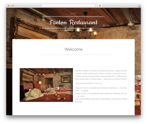Perfetta WordPress restaurant theme - faetonrestaurant.ee Perfetta WordPress restaurant theme - faetonrestaurant.ee
