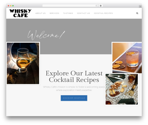 Theme WordPress Hello Iris - whiskycafe.com