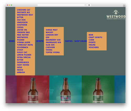 Uncode WordPress website theme - weetwoodales.co.uk