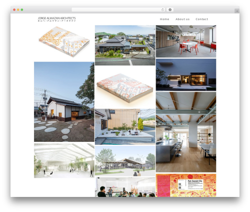 WordPress theme Adora - jorgealmazan.net