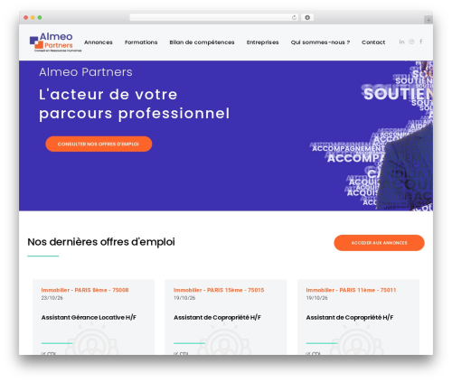 Agni framework plugin WordPress plugin - www.almeopartners.fr