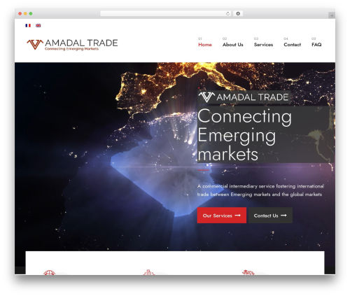 WordPress theme Corzo - amadal.ch