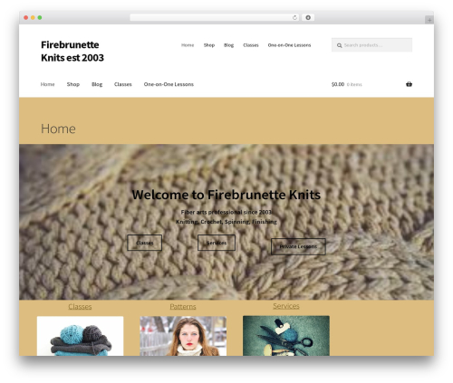 Gift up WordPress plugin - firebrunetteknits.com