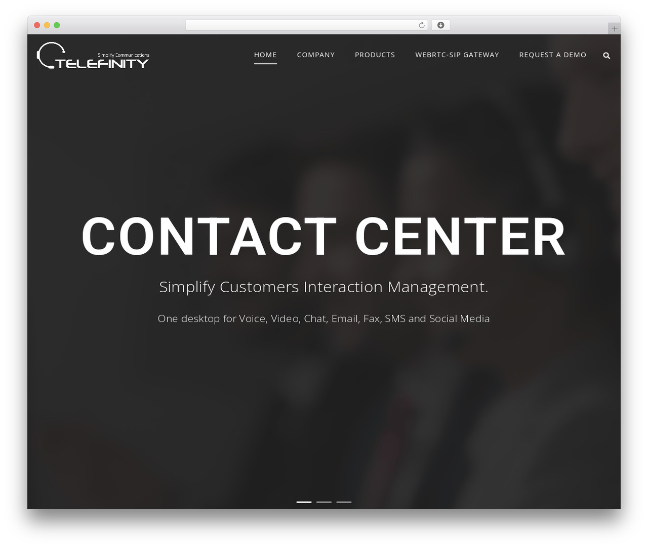 WP theme H-Code - tele-finity.com