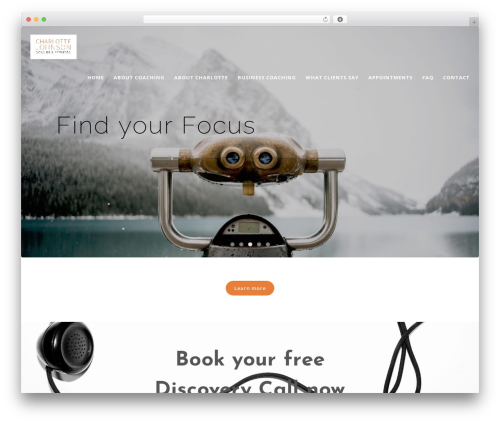 Bind theme WordPress - cjlifecoach.com