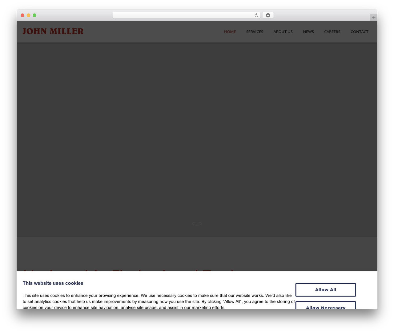 Creatomatic WordPress Framework WordPress theme - johnmillerlimited.co.uk