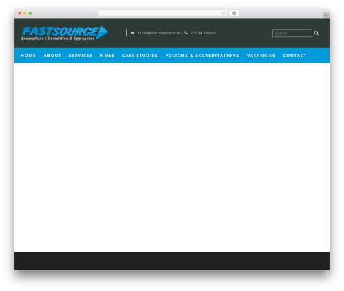 Fastsource 2017 Website WordPress theme - fastsource.co.uk