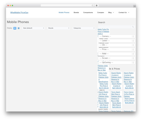 Aps products WordPress plugin - whatmobilepriceoye.com
