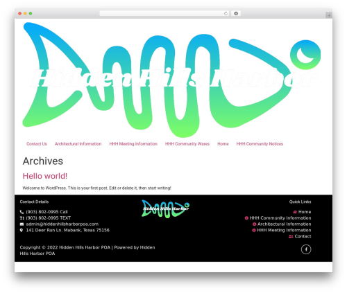 Social Sharing (by Danny) (dvk-social-sharing) free WordPress plugin - hiddenhillsharbor.com