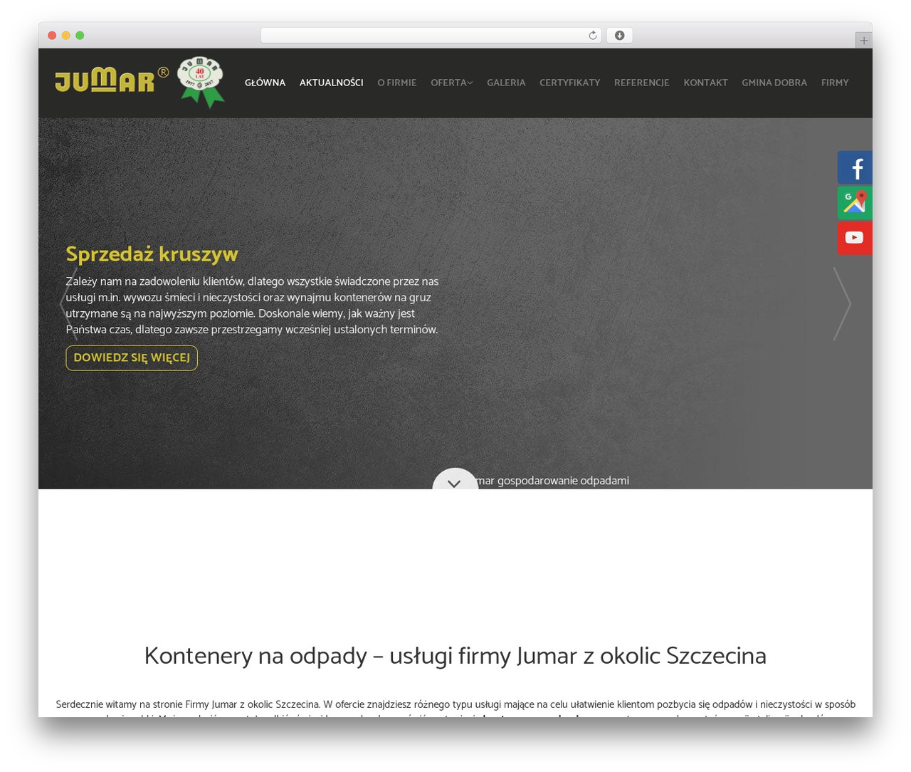 Jumar theme WordPress - jumar.info.pl