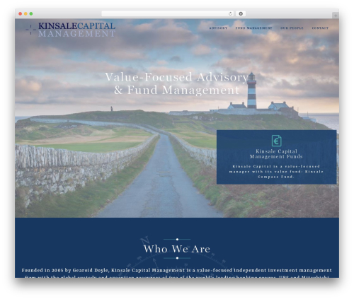 kc WordPress theme - kinsale-capital.com
