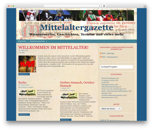 Event calendar 3 for php 53 WordPress plugin - mittelaltergazette.de