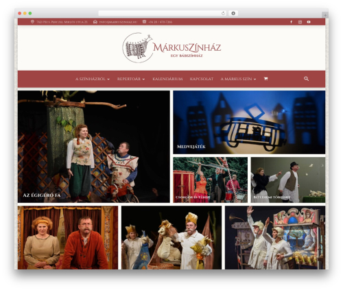 Newspaper theme WordPress - markuszinhaz.hu
