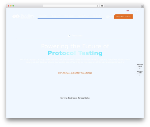 Prodigy WordPress theme - prodigytechno.com