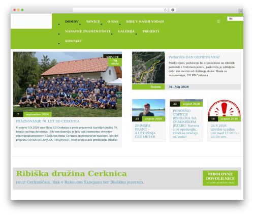 WordPress theme Blog - rdcerknica.si