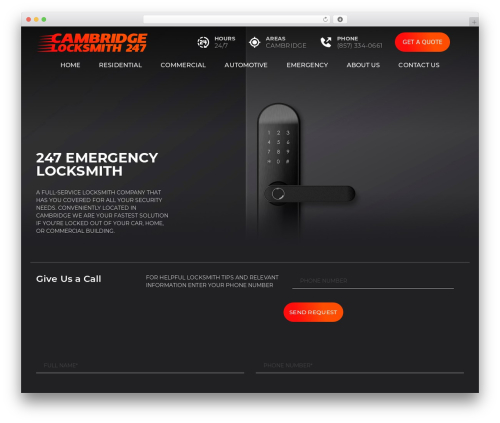 default-theme WordPress theme - locksmithcambridgema.com