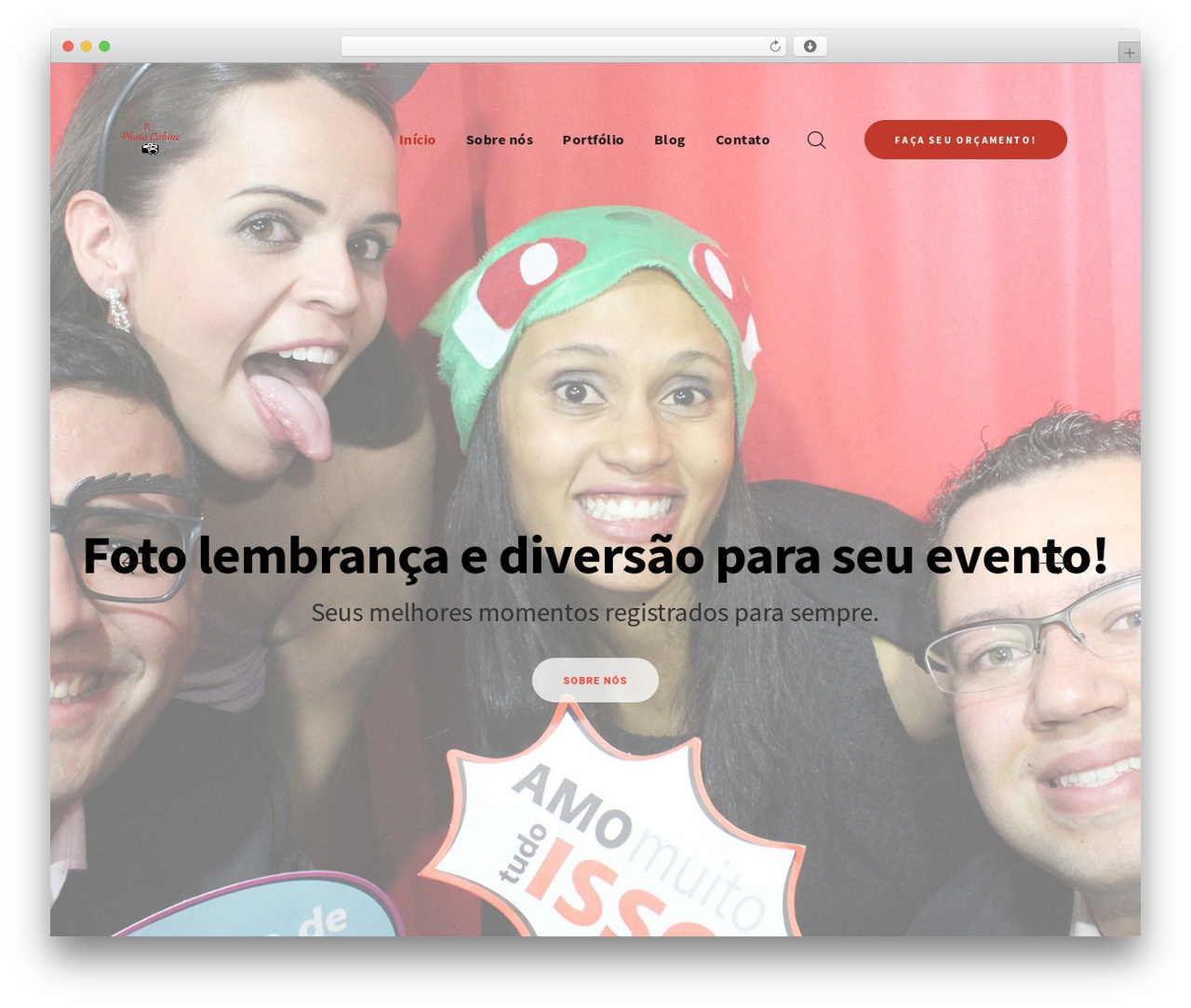 Deviox theme WordPress - rlphotocabine.com.br