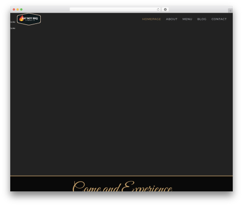 Divi WordPress theme - originalfatboybbq.com