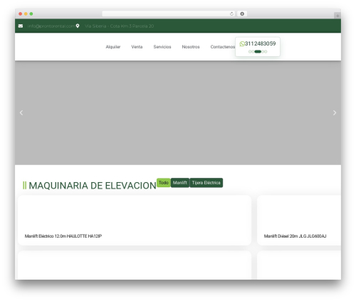 Joinchat premium WordPress plugin - prontorental.com