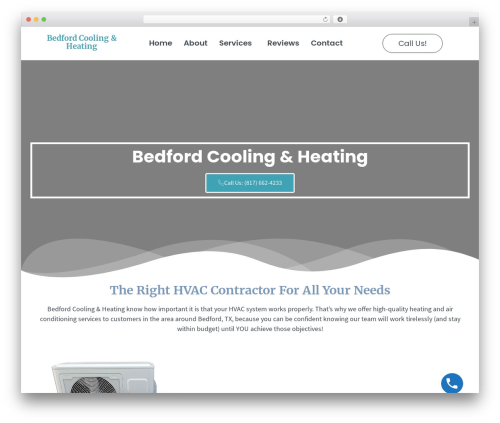 Click to Call Button (small-phone-button-basic) free WordPress plugin - hvacbedford.com