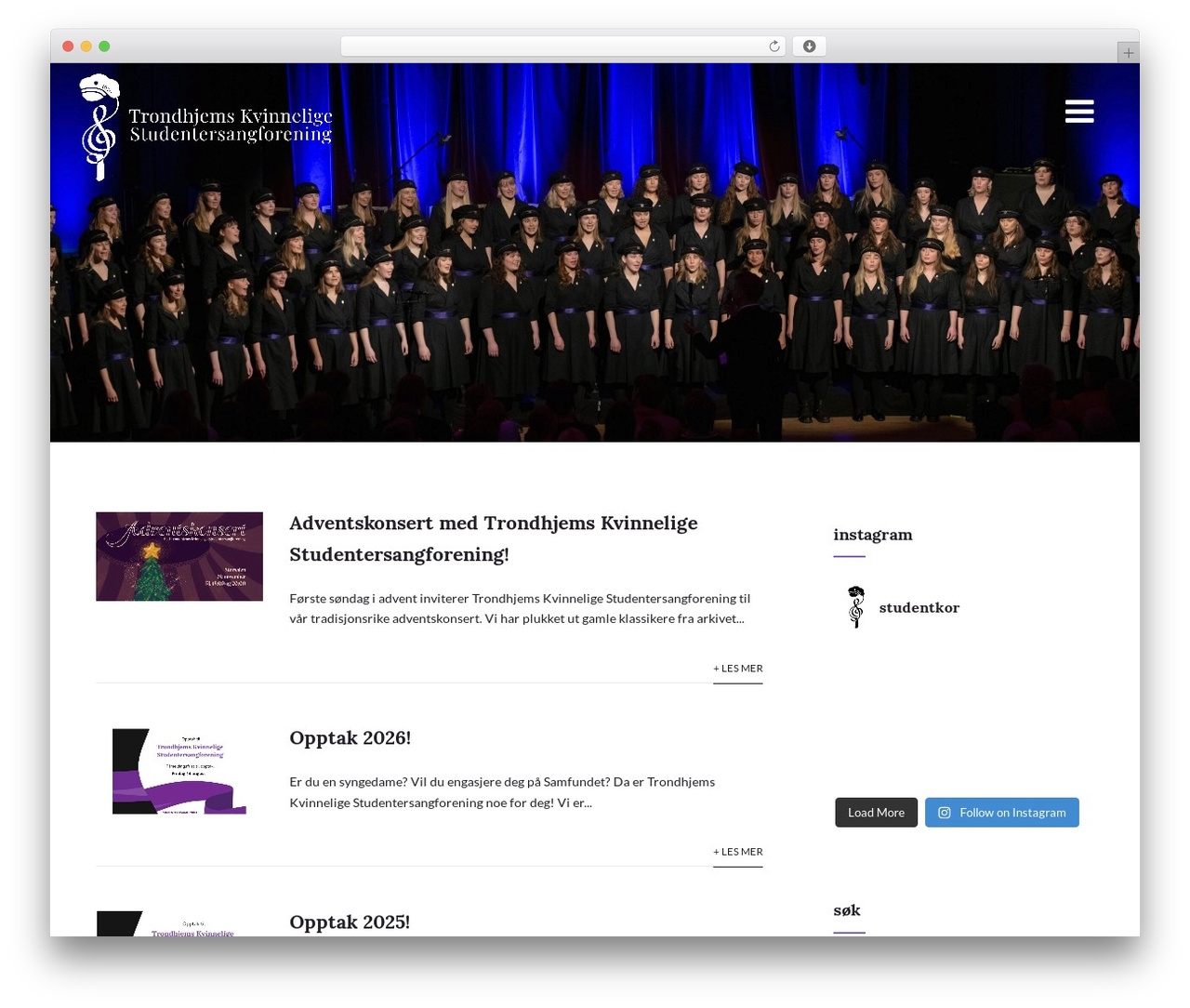 Optimizer WordPress theme - studentkor.no