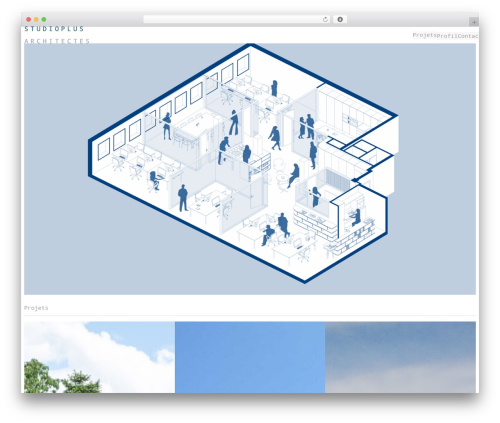 studio-plus theme WordPress - studio-plus.ch