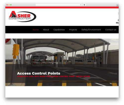 Theme WordPress Asher Construction - asher.construction