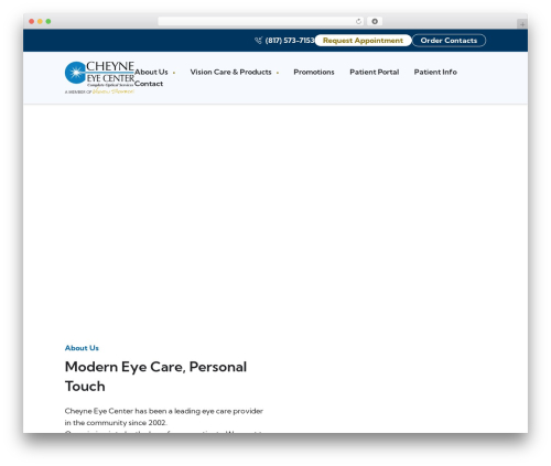 Theme WordPress Flexsite - cheyneeyecenter.com