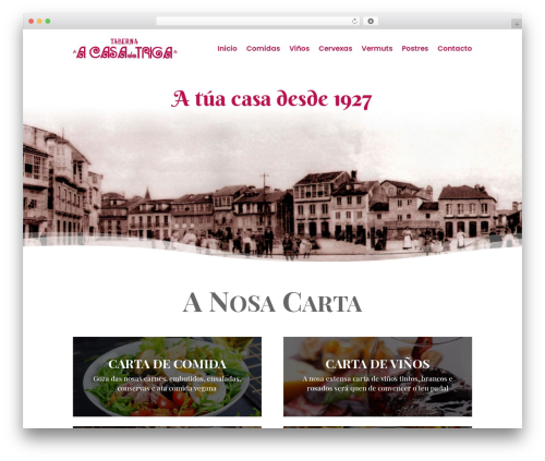 Divi restro menu WordPress plugin - acasadatriga.com