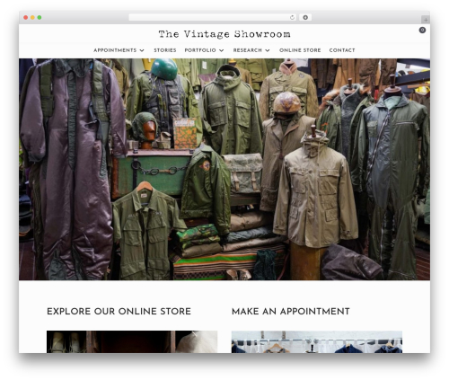 Woopack WordPress plugin - thevintageshowroom.com