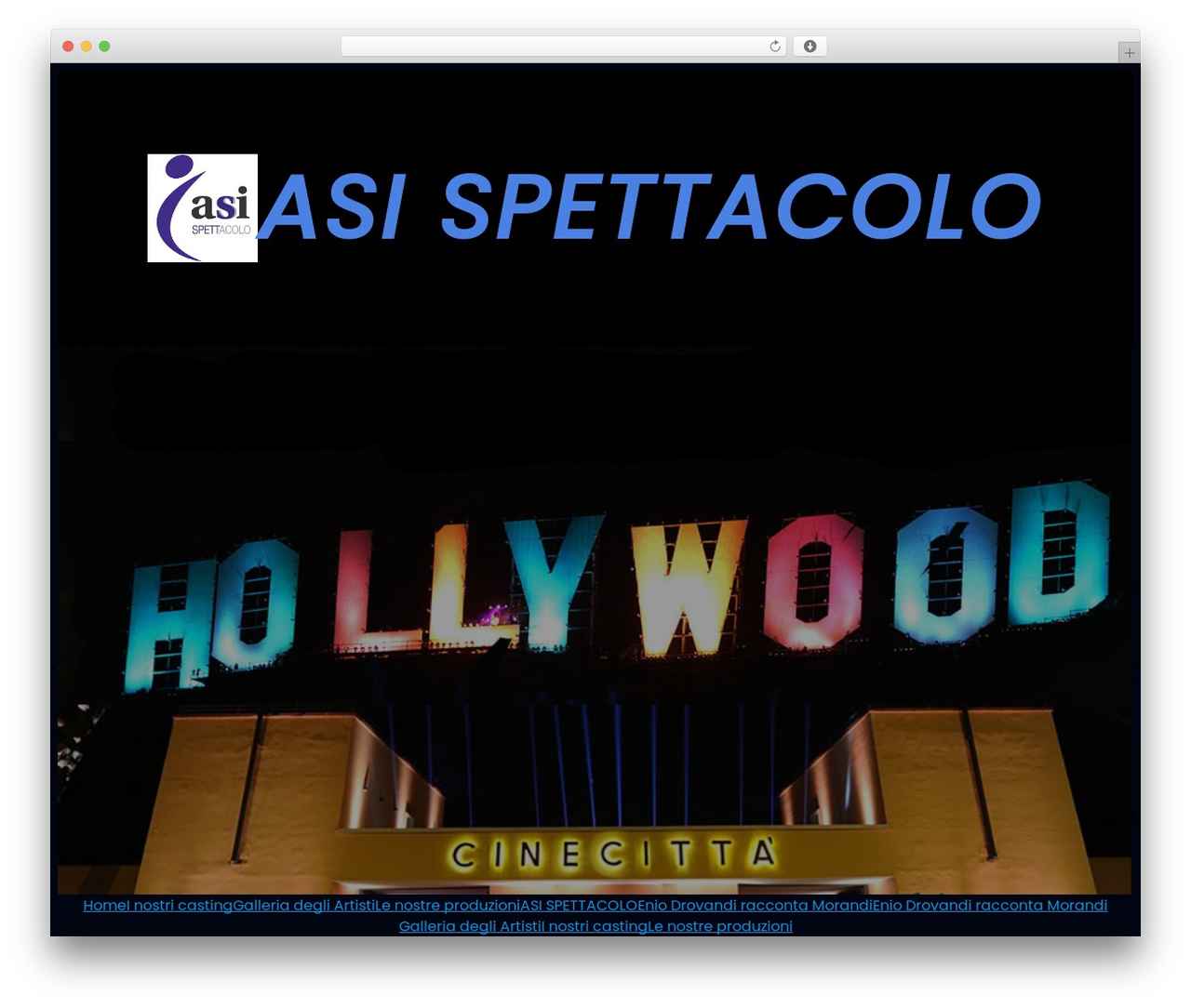 Blockline theme WordPress - asispettacolo.it